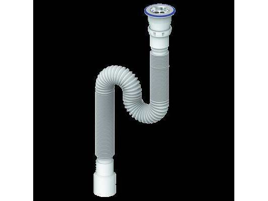 Изображение товара Сифон гофрированный Unicorn 1 1/2*40/50 1200мм D230 в Миди Лтд