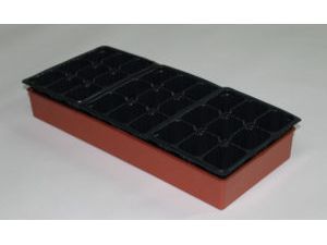 Ящик для рассады Профи 27 с ячейками 400*175*65мм цветной - фото в Миди Лтд Изображение товара Ящик для рассады Профи 27 с ячейками 400*175*65мм цветной в Миди Лтд