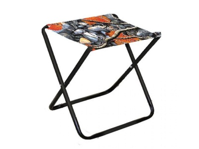 Стул складной походный NIKA 350x300x370 с камнями и кленовыми листьями - фото в Миди Лтд Изображение товара Стул складной походный NIKA 350x300x370 с камнями и кленовыми листьями в Миди Лтд