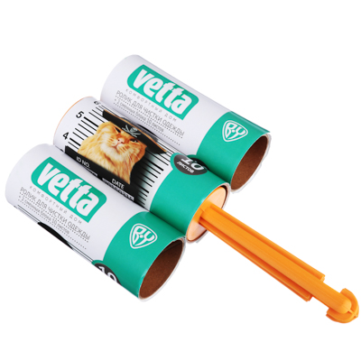 Изображение товара Ролик для чистки одежды  10 листов 2 сменных блока VETTA (12шт/уп) в Миди Лтд