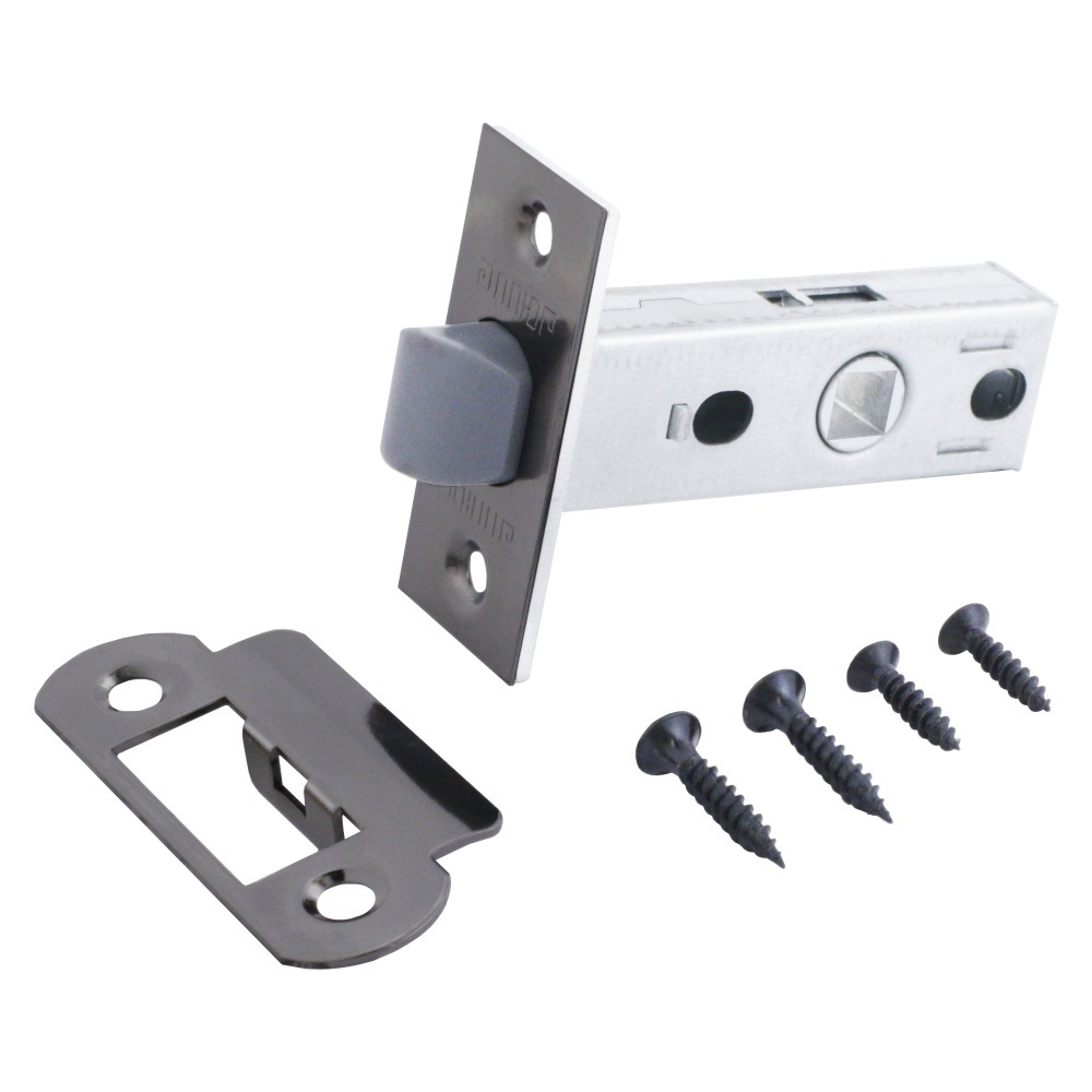 Изображение товара Защелка дверная APT L45-8-P BN черный никель Аллюр (100шт/уп) в Миди Лтд