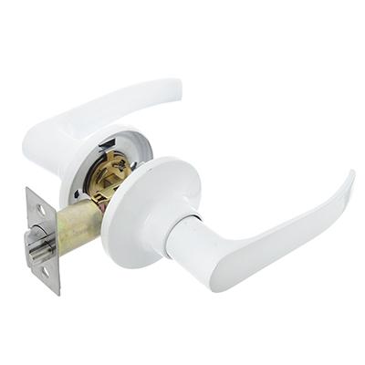 Изображение товара Замок ручка Белый без ключа без фиксатора LARS   ХХ в Миди Лтд