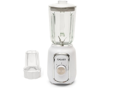 АКЦИЯ Блендер стационарный GALAXY GL 2158 550Вт 2 скорости работы чаша 1.5л Белый - фото в Миди Лтд Изображение товара АКЦИЯ Блендер стационарный GALAXY GL 2158 550Вт 2 скорости работы чаша 1.5л Белый в Миди Лтд
