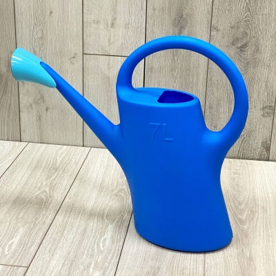 Изображение товара Лейка пластик 7,0л Radivas Премиум Голубая (6шт/уп) в Миди Лтд