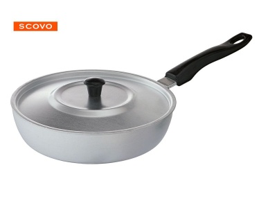 Сковородка алюм. Scovo 22см метал. крышка пласт. ручка (10шт/уп) Х - фото в Миди Лтд Изображение товара Сковородка алюм. Scovo 22см метал. крышка пласт. ручка (10шт/уп) Х в Миди Лтд