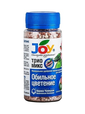 Удобрение Трио Микс JOY Обильное цветание 100г (64шт/уп) - фото в Миди Лтд Изображение товара Удобрение Трио Микс JOY Обильное цветание 100г (64шт/уп) в Миди Лтд
