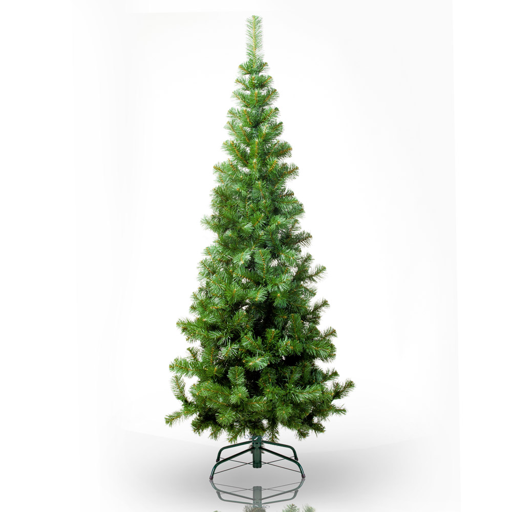 Ель искусственная "Виктория" 210см ПВХ зеленая - фото в Миди Лтд Изображение товара Ель искусственная "Виктория" 210см ПВХ зеленая в Миди Лтд