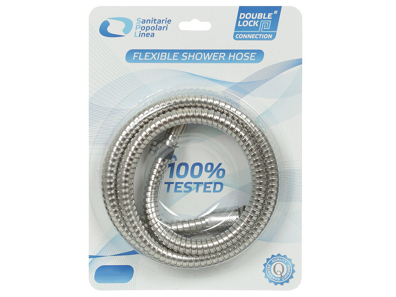 Шланг для душа 175см,1/2"(Имп)-1/2" (Имп) сталь SPL - фото в Миди Лтд Изображение товара Шланг для душа 175см,1/2"(Имп)-1/2" (Имп) сталь SPL в Миди Лтд