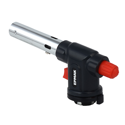 Горелка газовая с пьезоподжигом ЕРМАК широкое сопло 15*6,5*4см (80шт/кор)    ХХ - фото в Миди Лтд Изображение товара Горелка газовая с пьезоподжигом ЕРМАК широкое сопло 15*6,5*4см (80шт/кор)    ХХ в Миди Лтд