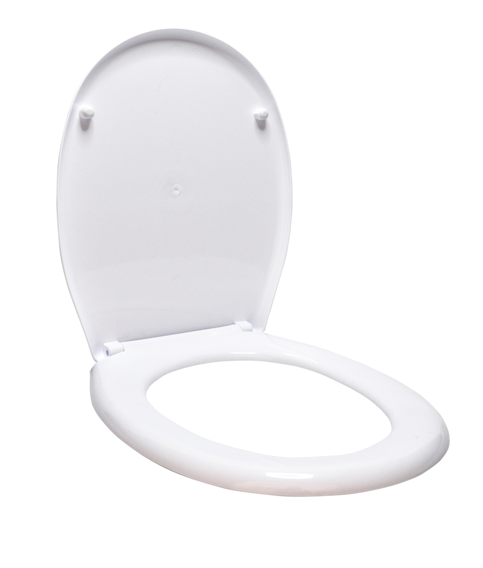 Изображение товара Сиденье для унитаза жесткое "Океан LUX" белое (1/10уп) в Миди Лтд