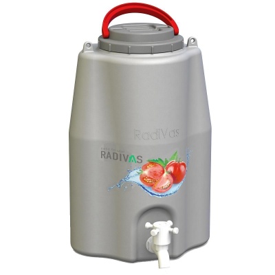 Рукомойник 10л Radivas Премиум Серый (10шт/уп) - фото в Миди Лтд Изображение товара Рукомойник 10л Radivas Премиум Серый (10шт/уп) в Миди Лтд