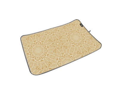 Коврик для глажки белья NIKA 75х55 с узорами на золотом - фото в Миди Лтд Изображение товара Коврик для глажки белья NIKA 75х55 с узорами на золотом в Миди Лтд