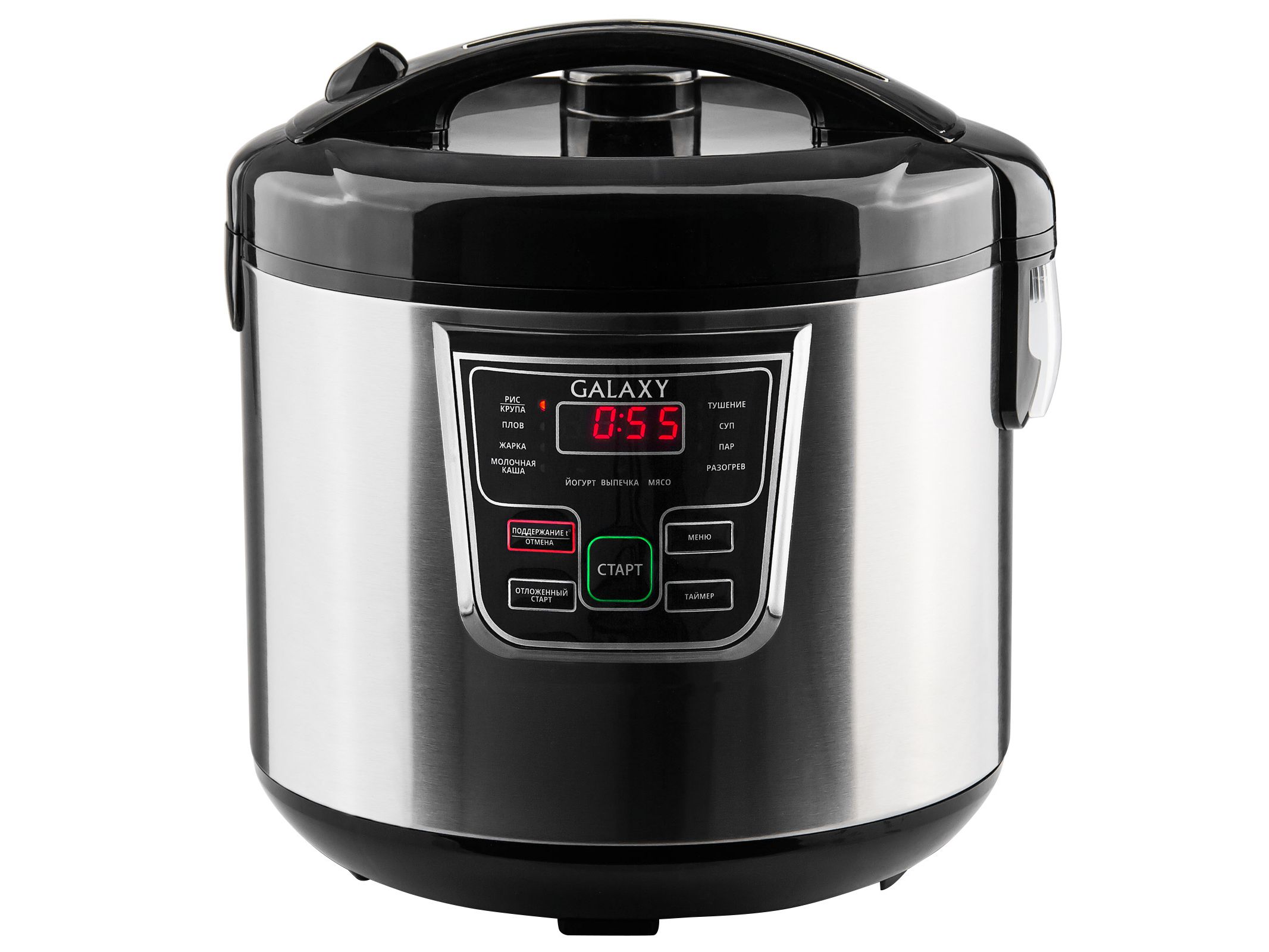 Мультиварка GALAXY GL 2645 900Вт 11 программ чаша 5л Х - фото в Миди Лтд Изображение товара Мультиварка GALAXY GL 2645 900Вт 11 программ чаша 5л Х в Миди Лтд