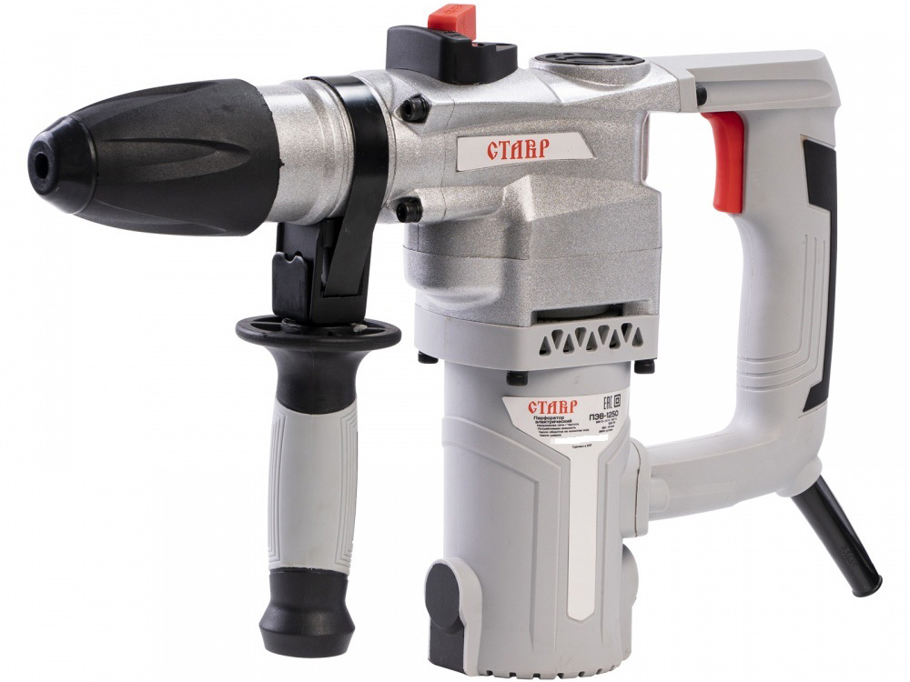 Перфоратор в кейсе Ставр ПЭВ-1250,  1250Вт 850об/мин Х - фото в Миди Лтд Изображение товара Перфоратор в кейсе Ставр ПЭВ-1250,  1250Вт 850об/мин Х в Миди Лтд