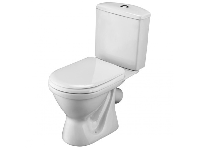 Унитаз "Алькор" белый косой выпуск, дюропластовое сидение (Santek) - фото в Миди Лтд Изображение товара Унитаз "Алькор" белый косой выпуск, дюропластовое сидение (Santek) в Миди Лтд