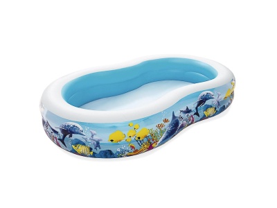 Бассейн надувной детский BESTWAY 262*157*46см 54118 - фото в Миди Лтд Изображение товара Бассейн надувной детский BESTWAY 262*157*46см 54118 в Миди Лтд