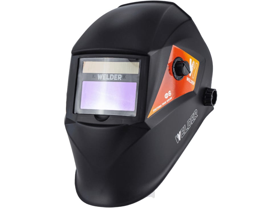 Изображение товара Щиток сварщика Хамелеон REAL COLOR WELDER PRO Ф6 93*43мм DIN 4/9-13 внешняя регулировка в Миди Лтд