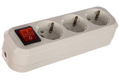 Колодка розеточная 3 гнезда с/з 2P белая с выключателем 16А 250В TDM - фото в Миди Лтд Изображение товара Колодка розеточная 3 гнезда с/з 2P белая с выключателем 16А 250В TDM в Миди Лтд