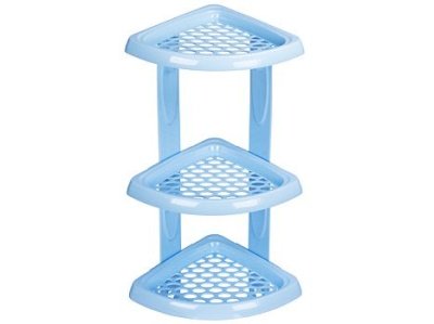 Полка для ванной комнаты МОРЕЛЛА 3х-ярусная (12шт/уп) - фото в Миди Лтд Изображение товара Полка для ванной комнаты МОРЕЛЛА 3х-ярусная (12шт/уп) в Миди Лтд