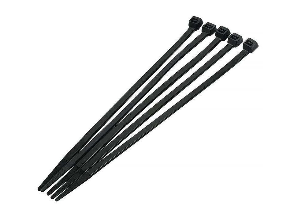 Изображение товара Хомуты нейлоновые черные 300х3,6мм (100 шт/уп) в Миди Лтд