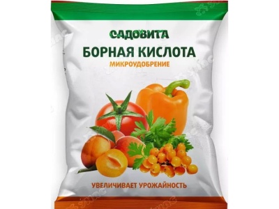 Борная кислота Садовита 10г (70 шт/уп) - фото в Миди Лтд Изображение товара Борная кислота Садовита 10г (70 шт/уп) в Миди Лтд