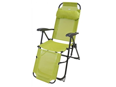 Кресло-шезлонг с подножкой NIKA 820x590x1160 лимонное - фото в Миди Лтд Изображение товара Кресло-шезлонг с подножкой NIKA 820x590x1160 лимонное в Миди Лтд