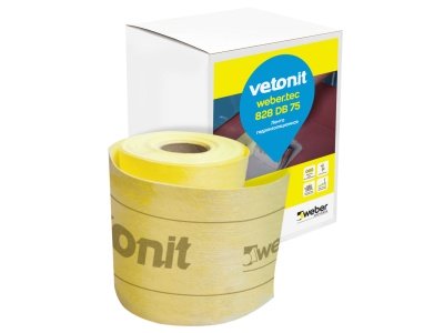 Лента гидроизоляционная Ветонит тек 828 ДБ 75 (10м.пог) (500шт/пал)  - фото в Миди Лтд Изображение товара Лента гидроизоляционная Ветонит тек 828 ДБ 75 (10м.пог) (500шт/пал)  в Миди Лтд