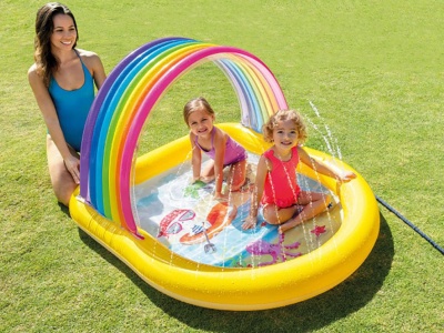 Бассейн игровой Радужная арка INTEX 147*13*86см 57156 (4шт/кор) - фото в Миди Лтд Изображение товара Бассейн игровой Радужная арка INTEX 147*13*86см 57156 (4шт/кор) в Миди Лтд