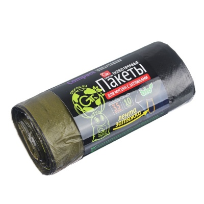 Изображение товара Мешки для мусора 35л 10шт особо прочные 15 мкр   Х в Миди Лтд