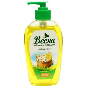 Изображение товара Жидкое мыло ВЕСНА "Ромашка и Лимон" 280мл (135119) в Миди Лтд