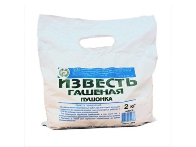 Известь гашеная ДС 8 кг (100шт/пал) - фото в Миди Лтд Изображение товара Известь гашеная ДС 8 кг (100шт/пал) в Миди Лтд