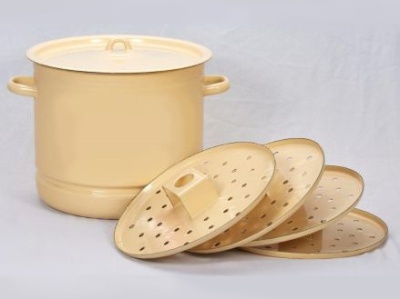 Изображение товара Мантоварка эмаль кремовая 12,0л Кремовая С-2224/Км (2шт/уп) Х в Миди Лтд