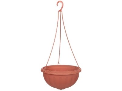 Горшок цветочный подвесной 3,75л (20шт/кор) - фото в Миди Лтд Изображение товара Горшок цветочный подвесной 3,75л (20шт/кор) в Миди Лтд