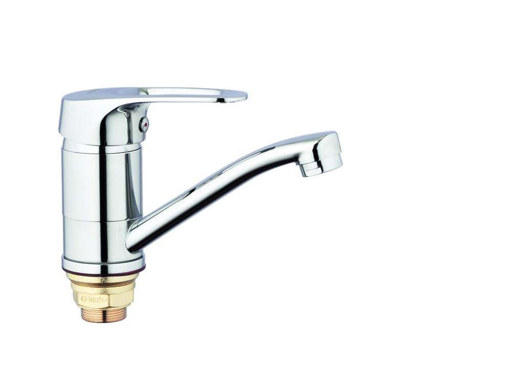 Смеситель G.LAUF кухня кор. нос  4РВ-1049  40карт. - фото в Миди Лтд Изображение товара Смеситель G.LAUF кухня кор. нос  4РВ-1049  40карт. в Миди Лтд