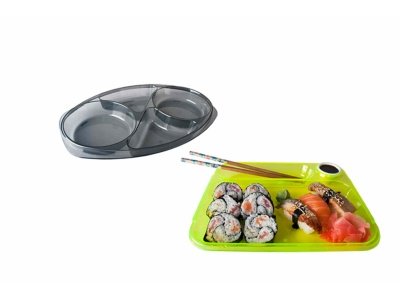 Менажница 3 секции (40шт/уп) - фото в Миди Лтд Изображение товара Менажница 3 секции (40шт/уп) в Миди Лтд