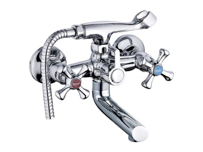 Смеситель для ванны короткий излив DML3-A ZEGOR - фото в Миди Лтд Изображение товара Смеситель для ванны короткий излив DML3-A ZEGOR в Миди Лтд