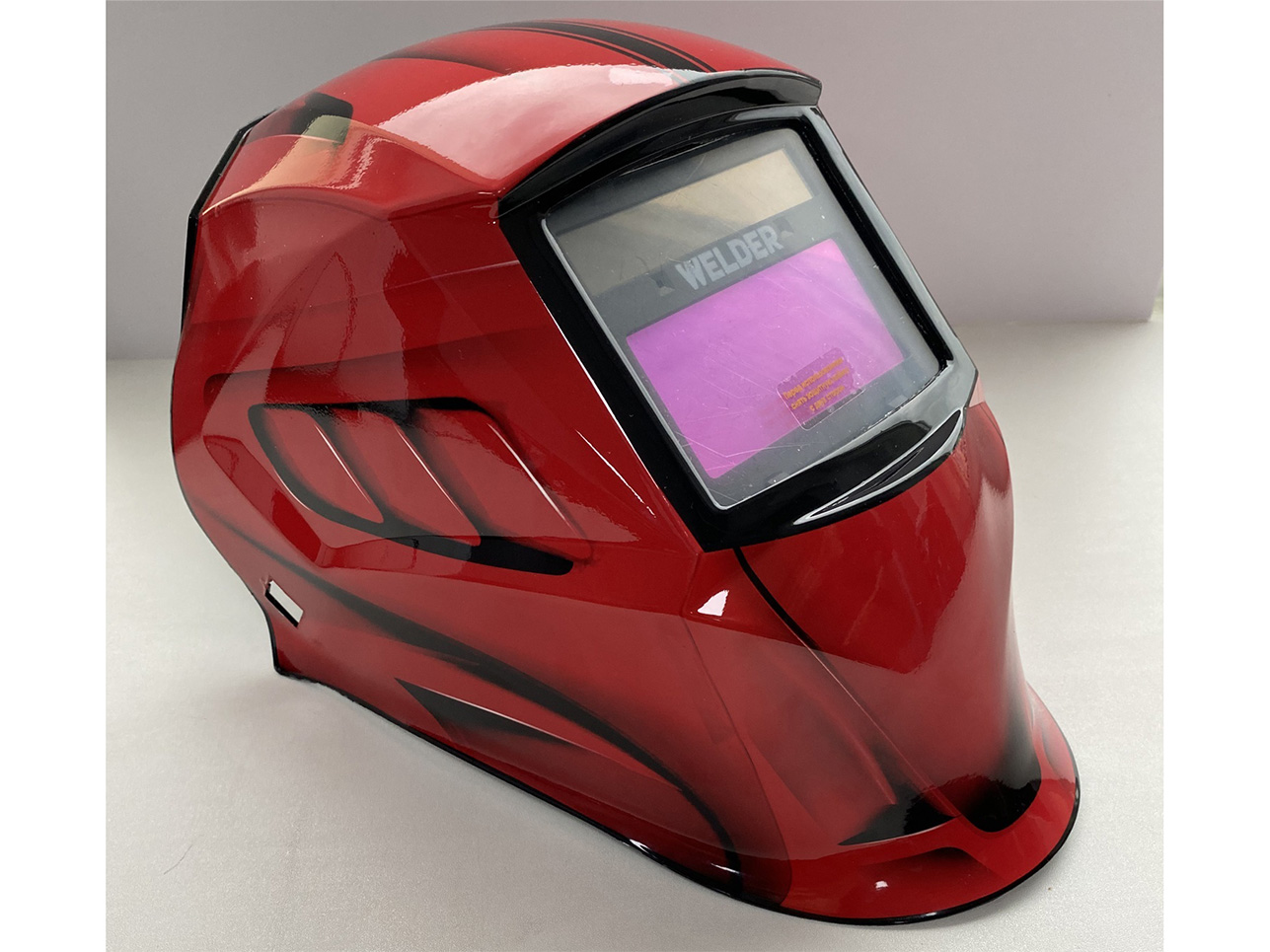 Щиток сварщика Хамелеон WELDER PRO Ф5 93*43мм DIN 4/9-13 RedLine внешняя регулировка - фото в Миди Лтд Изображение товара Щиток сварщика Хамелеон WELDER PRO Ф5 93*43мм DIN 4/9-13 RedLine внешняя регулировка в Миди Лтд