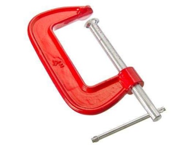 Струбцина G-тип  4" 100мм ЕРМАК (30шт/кор) - фото в Миди Лтд Изображение товара Струбцина G-тип  4" 100мм ЕРМАК (30шт/кор) в Миди Лтд