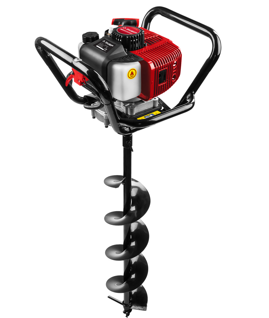 Мотобур МБ1-200 Н ЗУБР 1 оператор d 60-200 мм 43 куб.см. шнек в комплекте - фото в Миди Лтд Изображение товара Мотобур МБ1-200 Н ЗУБР 1 оператор d 60-200 мм 43 куб.см. шнек в комплекте в Миди Лтд