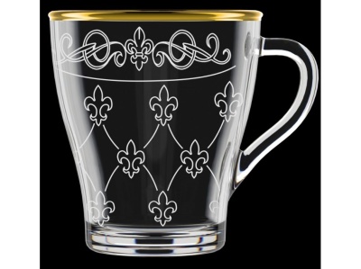 Изображение товара Кружка для чая Французкая Лилия 250мл (20шт/уп) в Миди Лтд