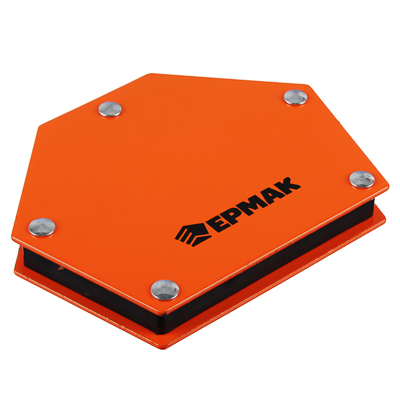 Угольник для сварки ЕРМАК магнитный углы 30,45,60,75,90,135 23 кг - фото в Миди Лтд Изображение товара Угольник для сварки ЕРМАК магнитный углы 30,45,60,75,90,135 23 кг в Миди Лтд