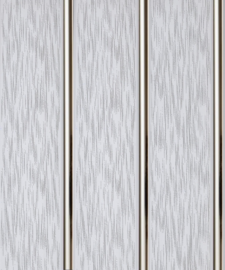 Панель ПВХ Потолочная Дождь серый 0,25х3м (1уп=9м2/12шт)  609 - фото в Миди Лтд Изображение товара Панель ПВХ Потолочная Дождь серый 0,25х3м (1уп=9м2/12шт)  609 в Миди Лтд