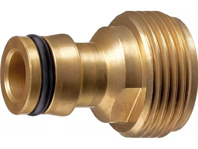 Адаптер штуцерный GRINDA BE-34 3/4" с внешний резьбой латунь (10шт/кор) - фото в Миди Лтд Изображение товара Адаптер штуцерный GRINDA BE-34 3/4" с внешний резьбой латунь (10шт/кор) в Миди Лтд