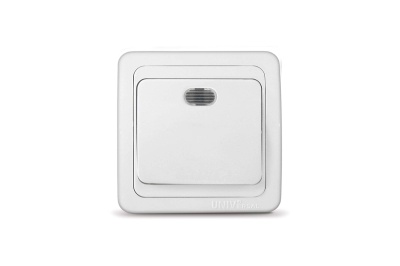 Выключатель 1кл с подсв бел Валери СП 10А 220В  (3/10/200) - фото в Миди Лтд Изображение товара Выключатель 1кл с подсв бел Валери СП 10А 220В  (3/10/200) в Миди Лтд