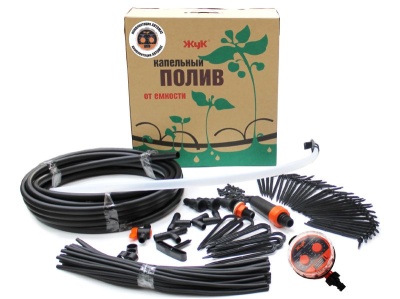 Капельный полив Жук от емкости на 30 растений Автомат с таймером 9м(2шт/уп) - фото в Миди Лтд Изображение товара Капельный полив Жук от емкости на 30 растений Автомат с таймером 9м(2шт/уп) в Миди Лтд