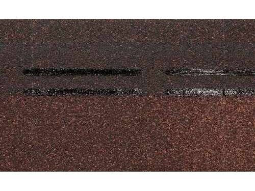 Изображение товара Черепица коньково-карнизная DOCKE PIE Standart 1000*333мм Коричневая (22шт/уп) в Миди Лтд