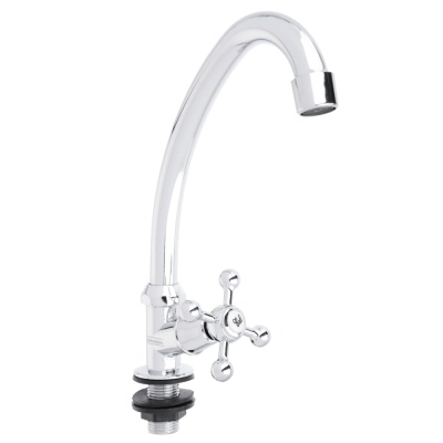 Кран для холодной воды СоюзКран керам. Кран-букса 1/2 SK301 хром - фото в Миди Лтд Изображение товара Кран для холодной воды СоюзКран керам. Кран-букса 1/2 SK301 хром в Миди Лтд