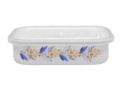 Изображение товара Лоток эмаль белая 0,8л Мир Софии С-2506Кп/4 (10шт/уп) Х в Миди Лтд