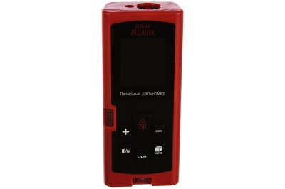 Дальномер лазерный Ресанта ДЛ-40 0.05-40м Х - фото в Миди Лтд Изображение товара Дальномер лазерный Ресанта ДЛ-40 0.05-40м Х в Миди Лтд