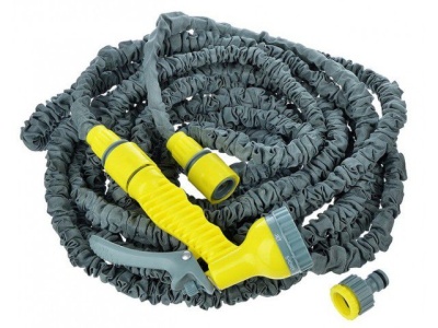 Изображение товара Шланг поливочный растягивающийся от 7 до 22м с пистол, разбрыз и коннектором 1/2 INBLOOM (12шт/кор) в Миди Лтд